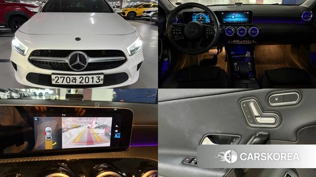 Mercedes-Benz A-Class W177 2020 Белый из Кореи