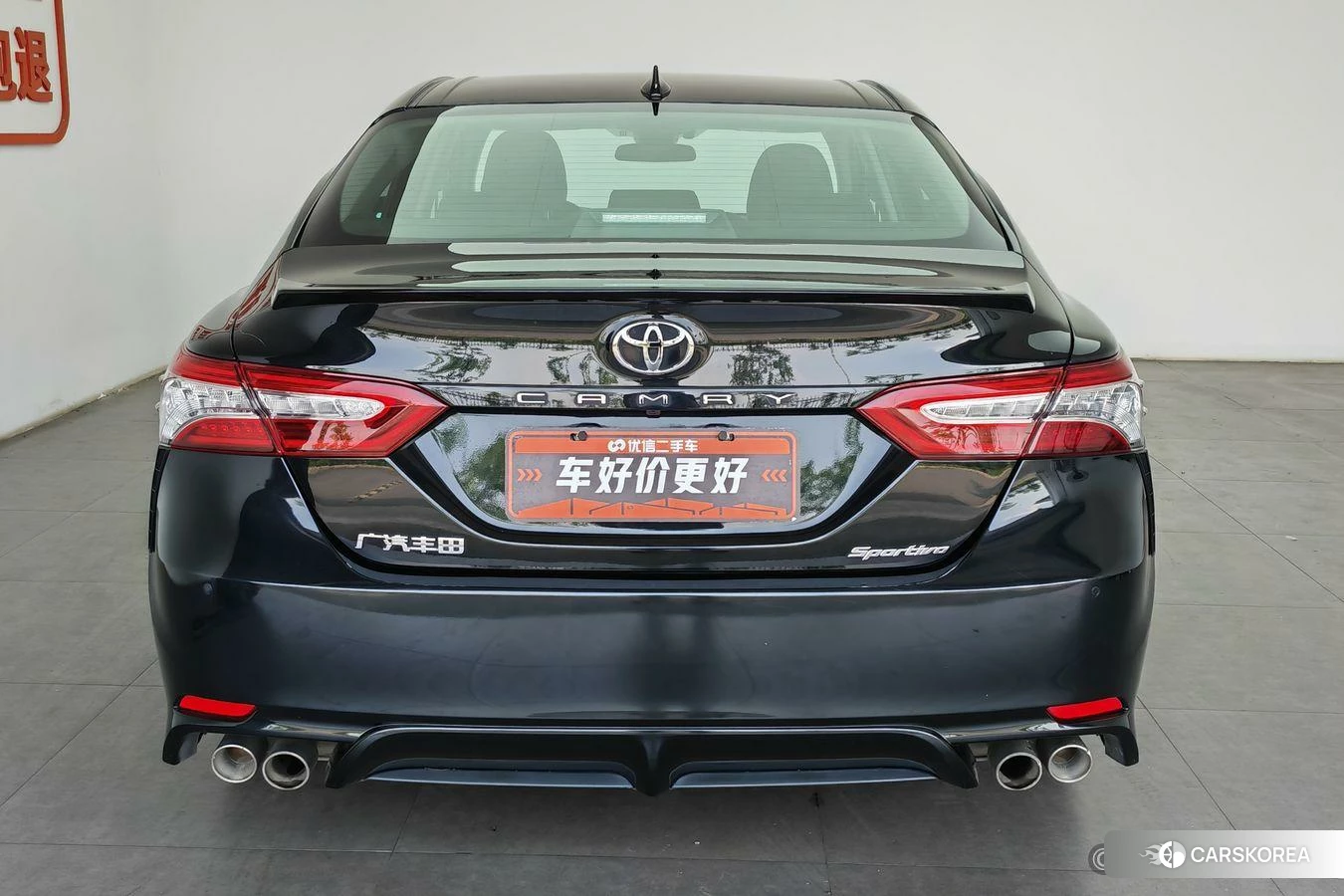 Toyota Camry 2021 Черный из Китая