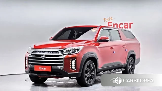 Ssangyong The New Rexton Sports Cannes 2021 Красный из Кореи