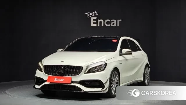 Mercedes-Benz A-Class W176 2018 Белый из Кореи