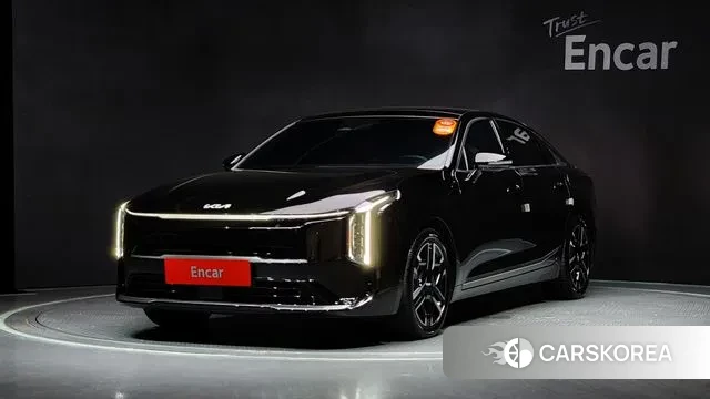 Kia The New K8 Hybrid 2024 Черный из Кореи