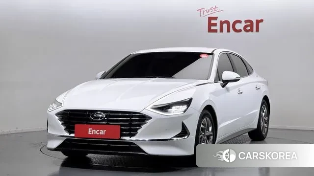 Hyundai Sonata (DN8) 2021 Белый из Кореи