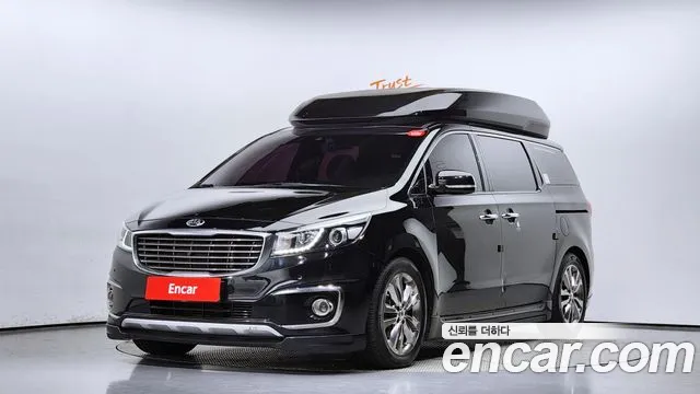Kia All New Carnival 2018 Черный из Кореи