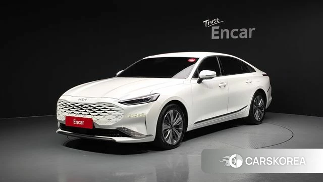 Kia K8 Hybrid 2022 Белый из Кореи