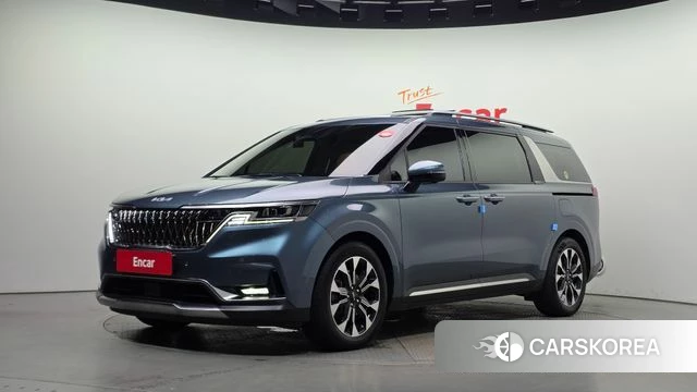 Kia Carnival 4th generation 2022 Синий из Кореи