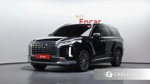 Hyundai The New Palisade 2022 Темно-зеленый из Кореи