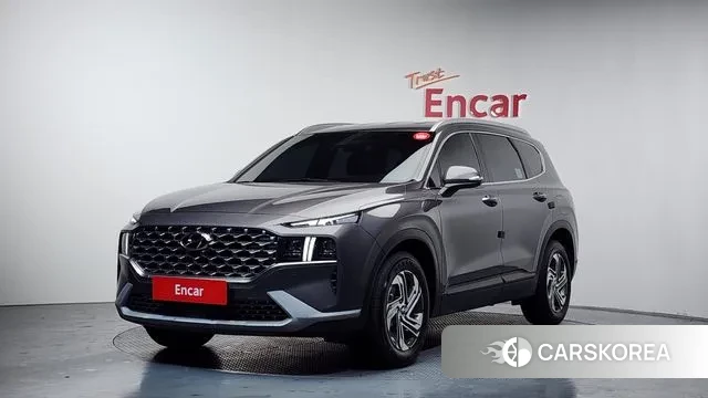 Hyundai The New Santa Fe 2022 Серый из Кореи
