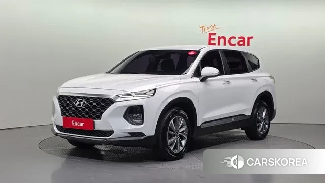 Hyundai Santa Fe TM 2019 Белый из Кореи