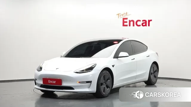Tesla Model 3 2022 Белый из Кореи