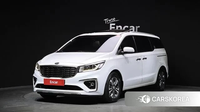 Kia The New Carnival 2018 Белый из Кореи