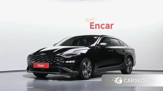 Kia K8 2021 Черный из Кореи