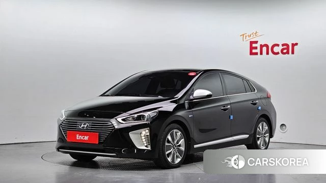 Hyundai Ionic Hybrid 2018 Черный из Кореи