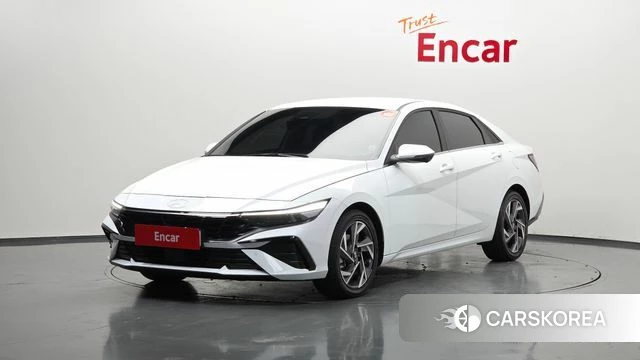 Hyundai The New Avante Hybrid (CN7) 2025 Белый из Кореи