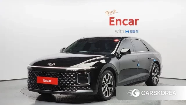 Hyundai Grandeur (GN7) 2024 Черный из Кореи