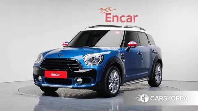 Mini Cooper Countryman 2019 Синий из Кореи
