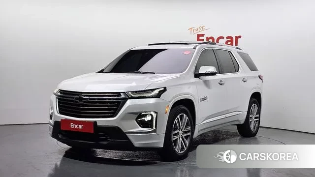 Chevrolet (GM Daewoo) Traverse 2023 Белый из Кореи