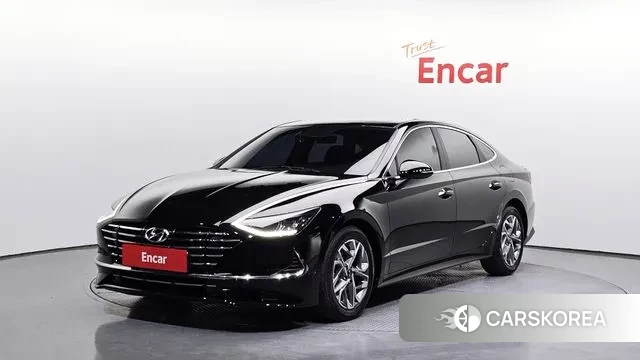 Hyundai Sonata (DN8) 2019 Черный из Кореи