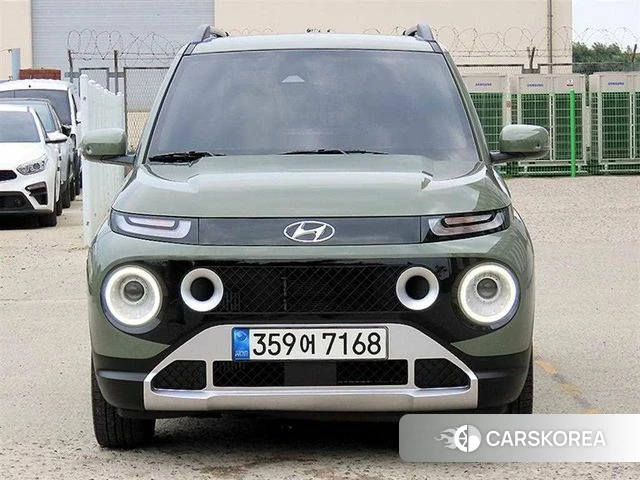 Hyundai Casper 2022 Светло-зеленый из Кореи