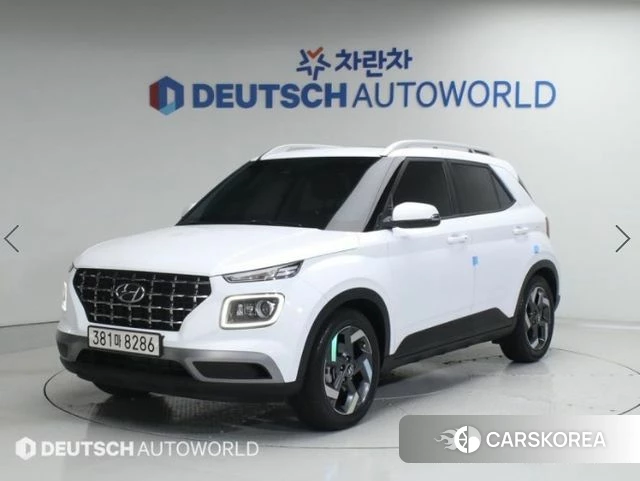 Hyundai Venue 2022 Белый из Кореи