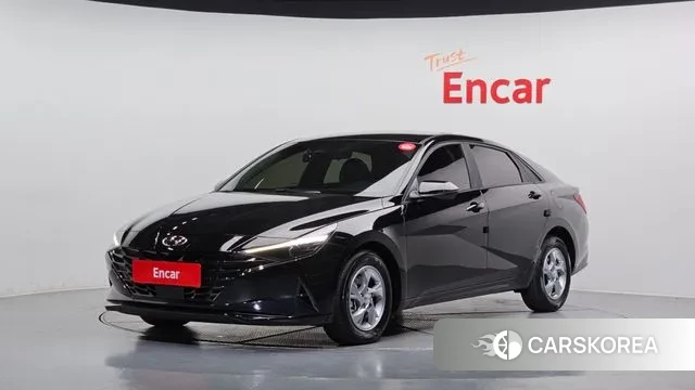 Hyundai Avante (CN7) 2020 Черный из Кореи