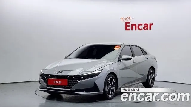 Hyundai Avante (CN7) 2023 Серый из Кореи