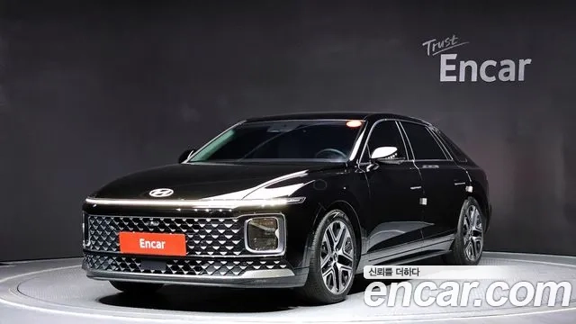 Hyundai Grandeur (GN7) 2023 Черный из Кореи