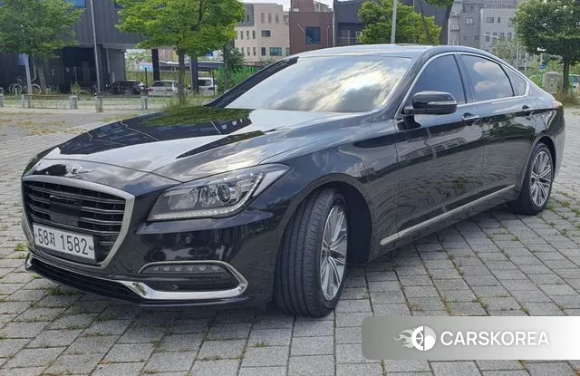 Genesis G80 2018 Черный из Кореи