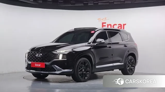 Hyundai The New Santa Fe 2021 Черный из Кореи