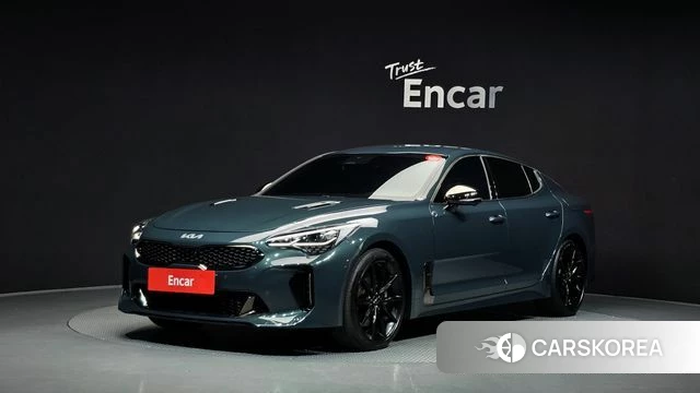 Kia Stinger Meister 2022 Зеленый из Кореи