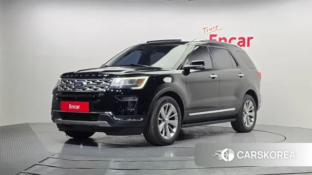 Ford Explorer 2018 Черный из Кореи