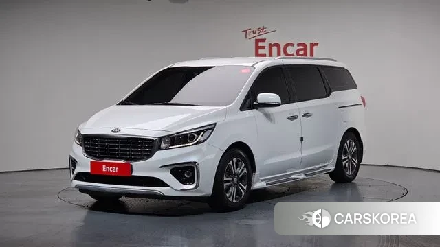 Kia The New Carnival 2019 Белый из Кореи