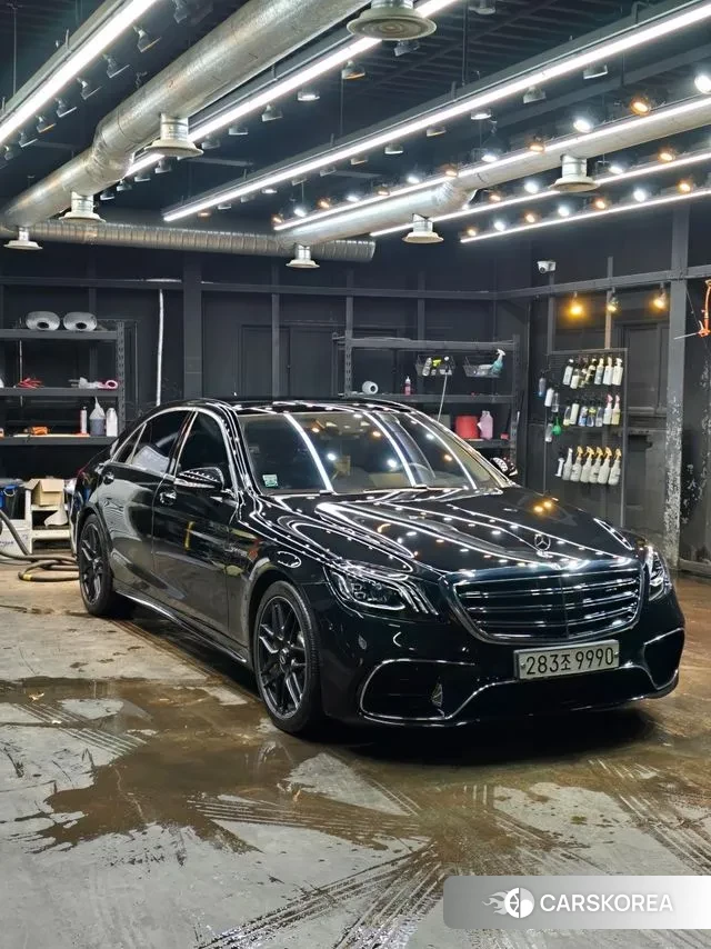 Mercedes-Benz S-Class W222 2019 Черный из Кореи