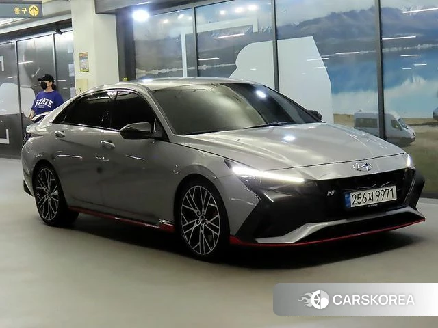 Hyundai Avante (CN7) 2022 Белый из Кореи