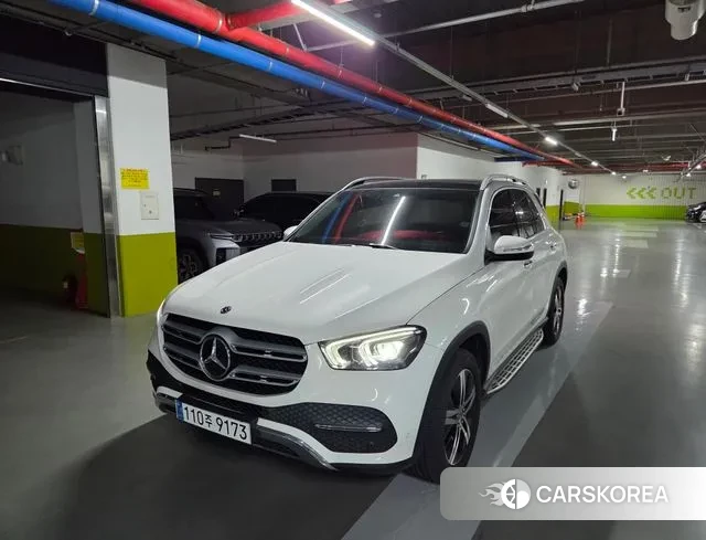 Mercedes-Benz GLE-Class W167 2020 Белый из Кореи