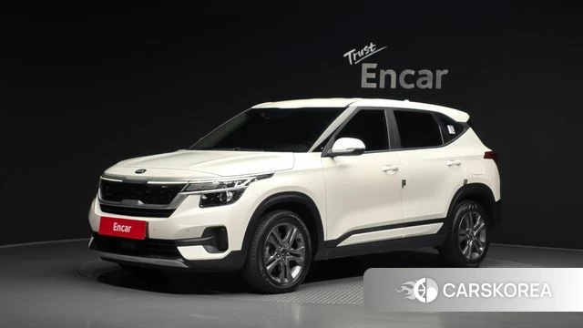Kia Seltos 2021 Белый из Кореи