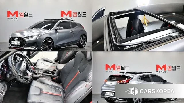 Hyundai Veloster (JS) 2018 Серый из Кореи
