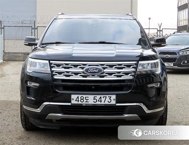 Ford Explorer 2018 Черный из Кореи