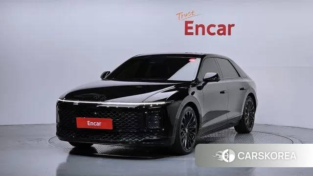 Hyundai Grandeur Hybrid (GN7) 2023 Черный из Кореи