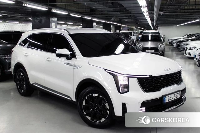 Kia The New Sorento 4th Generation 2023 Белый из Кореи