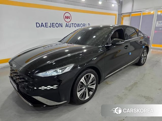 Kia K8 Hybrid 2023 Черный из Кореи