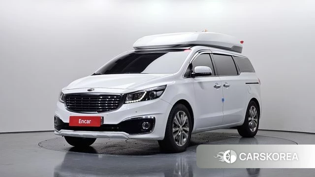 Kia All New Carnival 2018 Белый из Кореи