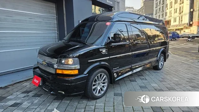 Chevrolet Express Van 2020 Черный из Кореи