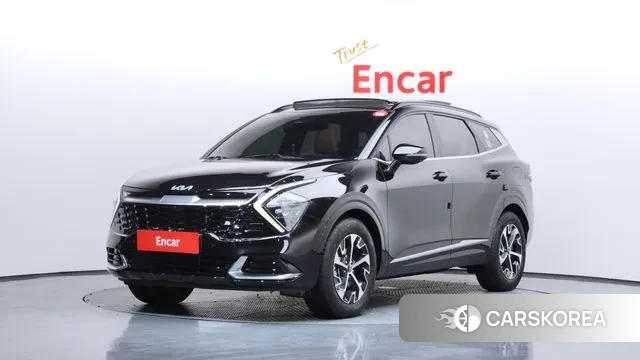 Kia Sportage 5th Generation Hybrid 2021 Черный из Кореи