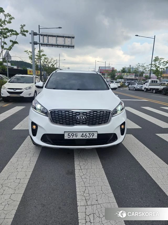 Kia The New Sorento 2018 Жемчужный цвет из Кореи