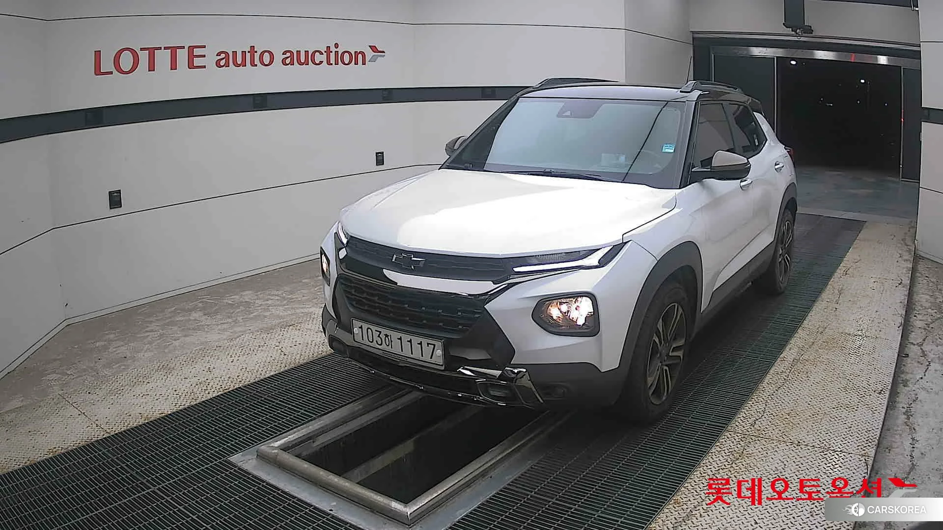 Korea G M TrailBlazer 1.35 Turbo FWD 2022 Белый из Кореи