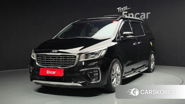 Kia The New Carnival 2018 Черный из Кореи