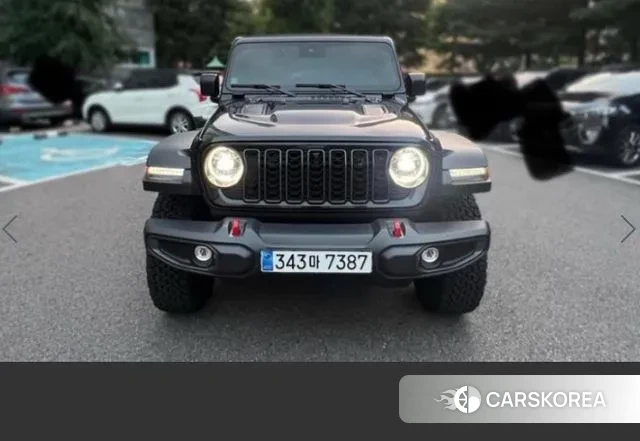 Jeep Wrangler (JL) 2024 Черный из Кореи