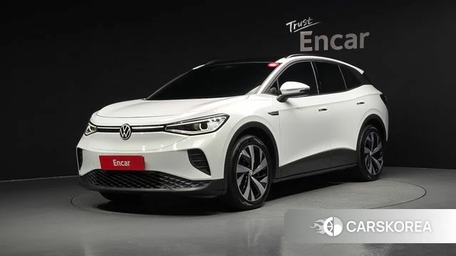 Volkswagen ID.4 2023 Белый из Кореи