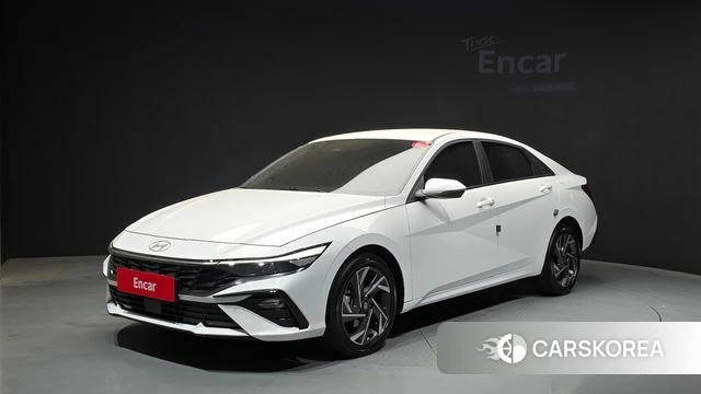 Hyundai The New Avante (CN7) 2024 Белый из Кореи