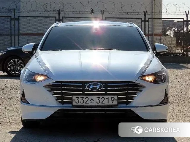 Hyundai Sonata (DN8) 2020 Белый из Кореи